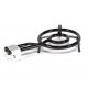 QUEMADOR paellero gas 350 mm 2 fuegos
