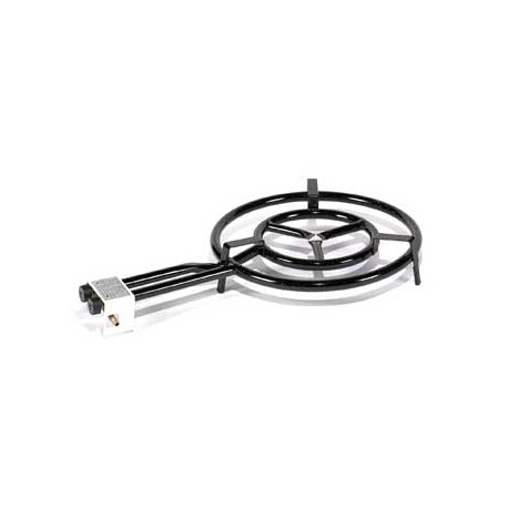 QUEMADOR paellero a gas 500 mm 2 fuegos