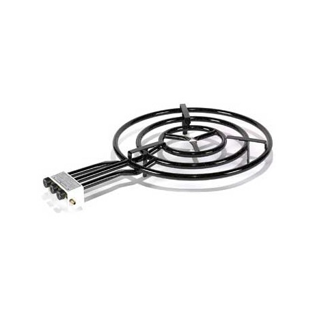 QUEMADOR paellero a gas 700 mm 3 fuegos