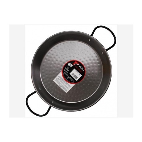 paella valenciana de acero pulido 36cm