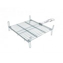 parrilla doble zincada  45x45cm