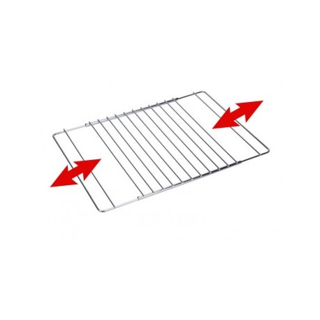 rejilla horno extensible  de 39,5cm a 55cm