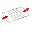 rejilla - parrilla horno extensible  de 39,5cm a 55cm