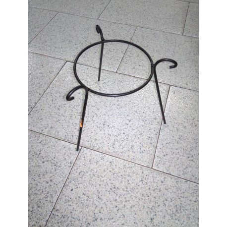 soporte de hierro para macetas 17cm diám. 19cm alto