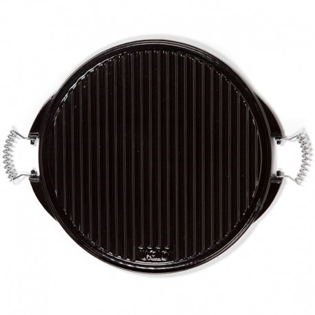 plancha de hierro fundido esmaltada 53cm