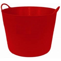 capazo naranjero 42L. rojo