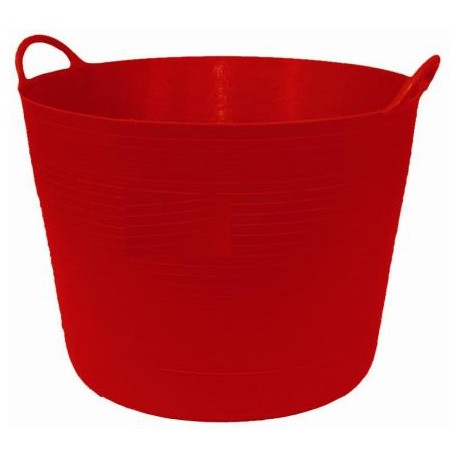 capazo naranjero 42L. rojo