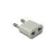 adaptador europeo de 10A a 16A FAMATEL blanco