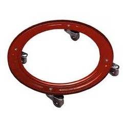 soporte con ruedas de metal VICRIS  para botella de butano
