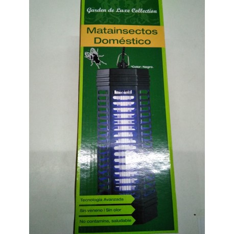 matainsectos doméstico 1x11w. color negro. 220v
