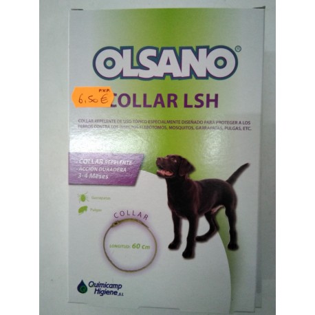 collar antiparasitario para perros