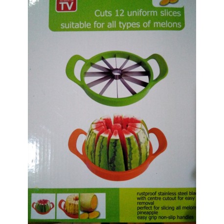 Cortador de melón. 19,5cm diámetro de corte.