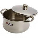 olla inox ALZA omega 28cm. 10,2lt. Inducción,vitro,gas...