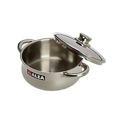 cacerola inox ALZA 24cm. Inducción.vitro,gas...