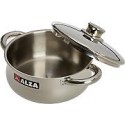cacerola inox ALZA omega 28cm. 6,8lt. Inducción.vitro,gas...