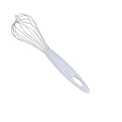 batidor metaltex 25cm inox. mango plástico