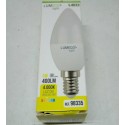 Bombilla vela LED 5w E14 4000k luz neutra