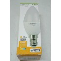 Bombilla vela LED 5w E14 3200k luz cálida