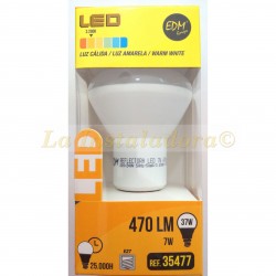 Bombilla reflectora LED R63 7w luz cálida 3200k