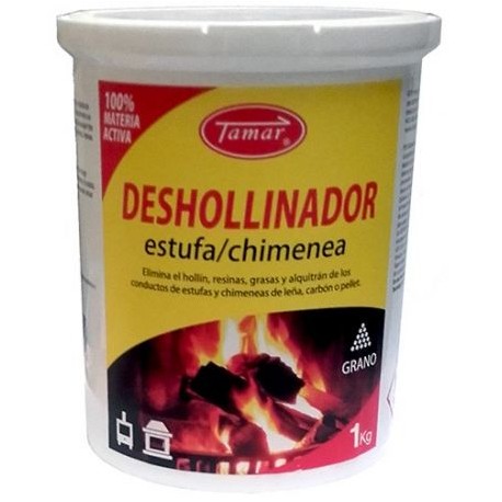 Deshollinador estufa/chimenea 1kg.