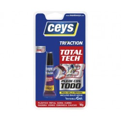 adhesivo CEYS triaction invisible gel 10g.