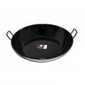 sartén honda esmaltada con asas  36cm. VAELLO