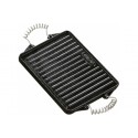 plancha hierro fundido esmaltada reversible 27x21cm