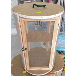 carnera fresquera base redonda. 29cm diámetro, 49cm alto