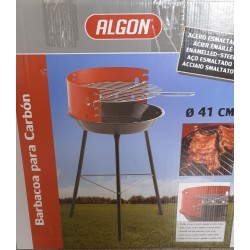 barbacoa popular ALGON 42cm diámetro, 66cm altura