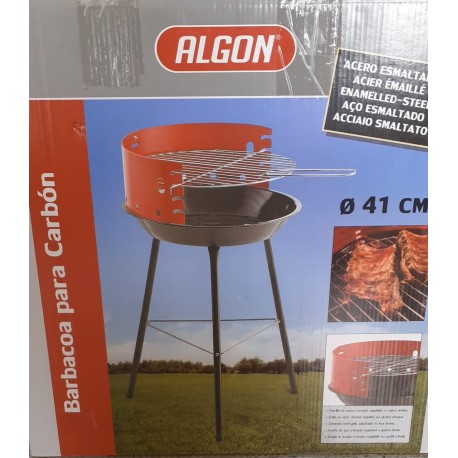barbacoa popular ALGON 42cm diámetro, 66cm altura