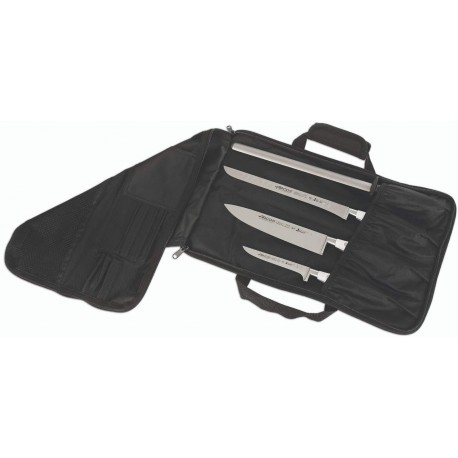 bolsa para cuchillos 4pz. con compartimento.460x274mm