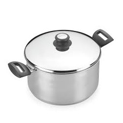 olla ALZA GAMMA inox 28cm. 10,2lt. vitro, inducción, gas...