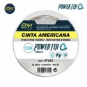 cinta americana blanca 50mm X 10mt.