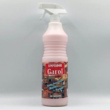 GAROL limpiador muebles, parquet, acero inoxidable