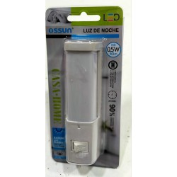 luz de noche led 0,5w luz blanca 6400k