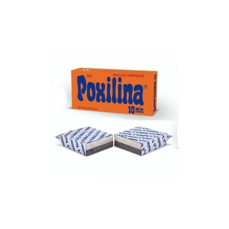 poxilina 70g masilla 2 componentes
