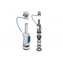 Descargador interrumpible con base y goma de asiento FLUTEC