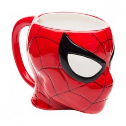 taza 3D cerámica spiderman.