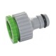 Adaptador grifo hembra 1/2"-3/4" para grifo jardín