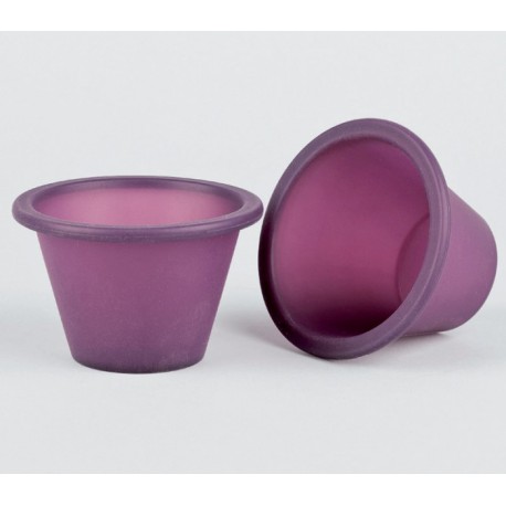 Pack 4 flaneros silicona lifestyle 8cm diámetro x 6cm alto hasta 250º