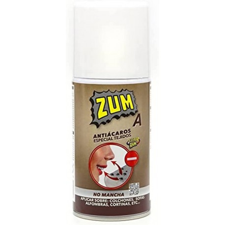 spray antiácaros ZUM 300ml para colchones,sofás,alfombras...NO MANCHA