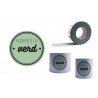 adhesivo verde 5mt. 50mm ancho. doble cara- pelota valenciana