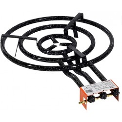 Paellero a gas butano garcima 65cm modelo 650 , 3 aros